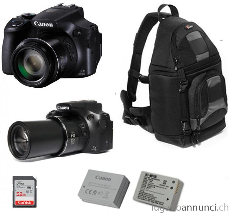 Fotocamera Canon Powershot sx60 + Borsa FOTIMA FotocameraCanonPowershotsx60BorsaFOTIMA.jpg Fotocamera Canon Powershot sx60 + Borsa FOTIMA FotocameraCanonPowershotsx60BorsaFOTIMA.jpg