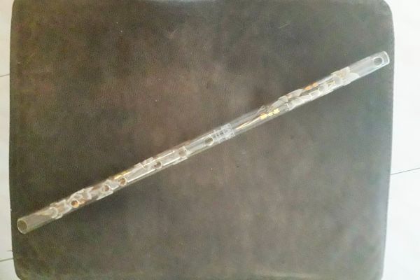 Hall Crystal Flutes 201 Lily Flute in “G” made in U.S.A. hallcrystalflutes201lilyflutei1.jpg