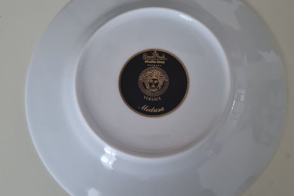 Versace Rosenthal Medusa da collezione  piatto versacerosenthalmedusadacollez1.jpg