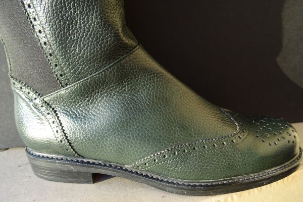 POLLINI ORIGINAL! NEW! leather boots size 40 color forest pollinioriginalnewleatherboots-66f5af32bbddf.jpg