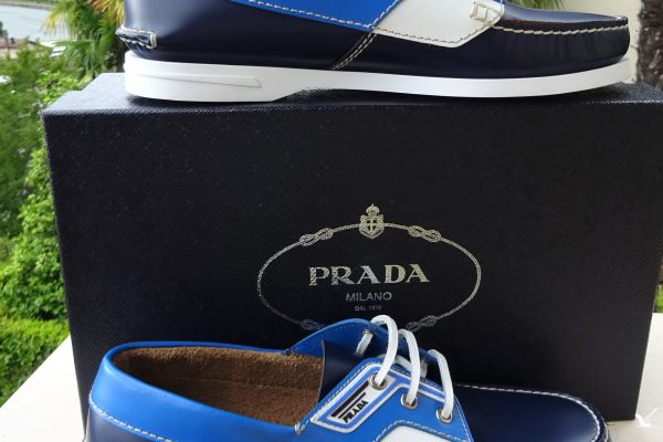 PRADA ORIGINAL! NEW! leather shoes size: 9 (43) pradaoriginalnewleathershoessi-648ededc87e77.jpg