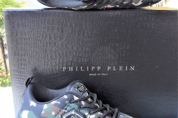 PHILIPP PLEIN ORIGINAL! NEW! sneakers color khaki size 38 philipppleinoriginalnewsneaker-6707c40419deb.jpg